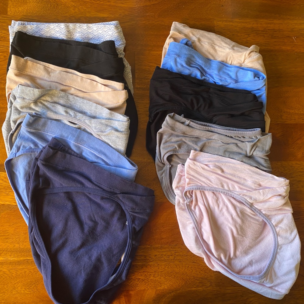Set of 5 kindred bravery pregnancy underwear and 6 intimately portal pregnancy